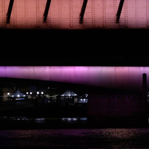 A virtual journey through the Illuminated River bridges