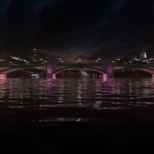New Music for the Illuminated River Bridges: Southwark Bridge